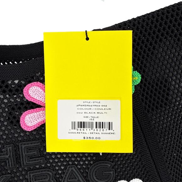 MARC JACOBS The Daisy Crochet Sack Bag in Black - Picture 8 of 12